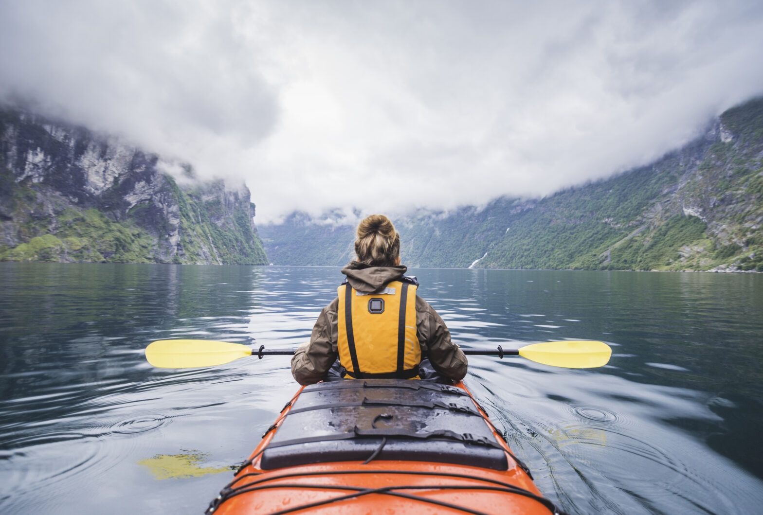 travel nurse adventures, nurse in kayak